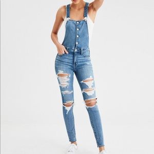 American Eagle NE(X)T LEVEL STRETCH OVERALLS